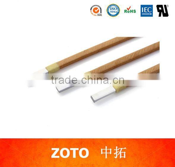 Rectangular section KRAFT paper covered conductor winding wire for motor