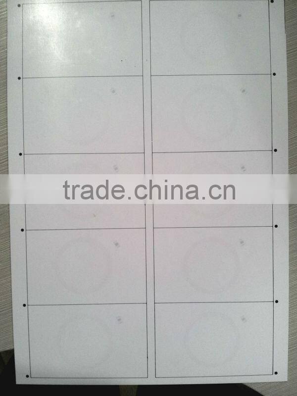 RFID Card Inlay Plastic PVC Sheet