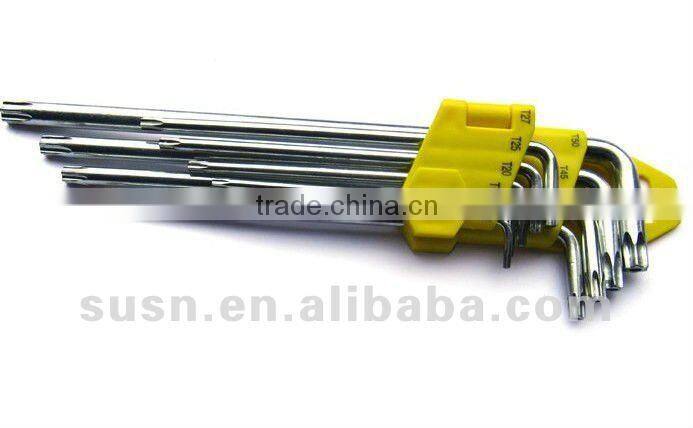 Hot Product 9 PCS Metric and SAE Hex Key Set Hand Tool