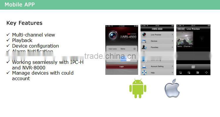 Professional 8CH 1U 2SATA NVR, Support 8 ports POE