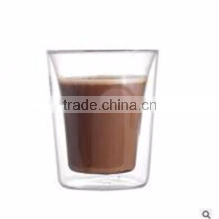 Wholesale mouth-blown 220ml double-wall Glass Tumbler - Borosilicate Glass cup