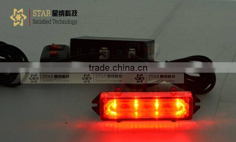 1W led emergency auto grill strobe warning light XN-4H
