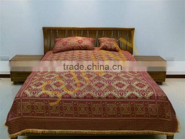 New product Promotion personalized tartan plaid thread blanket