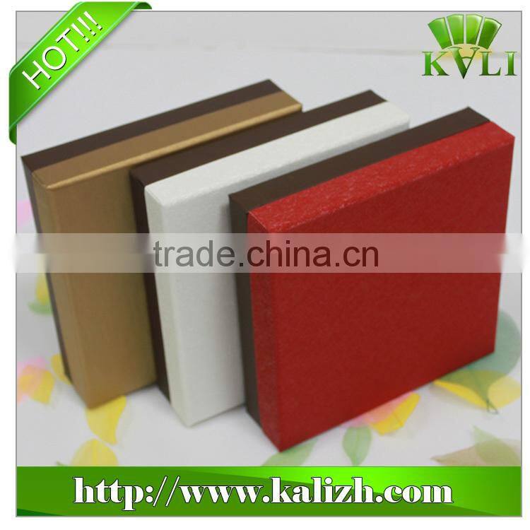 empty tea packaging box made in china