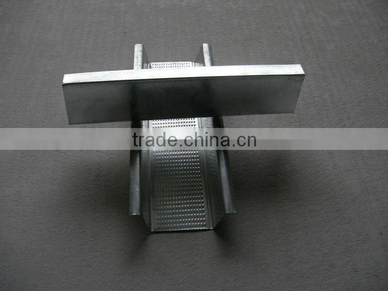 galvanized Accessory stud track ceiling wall partition