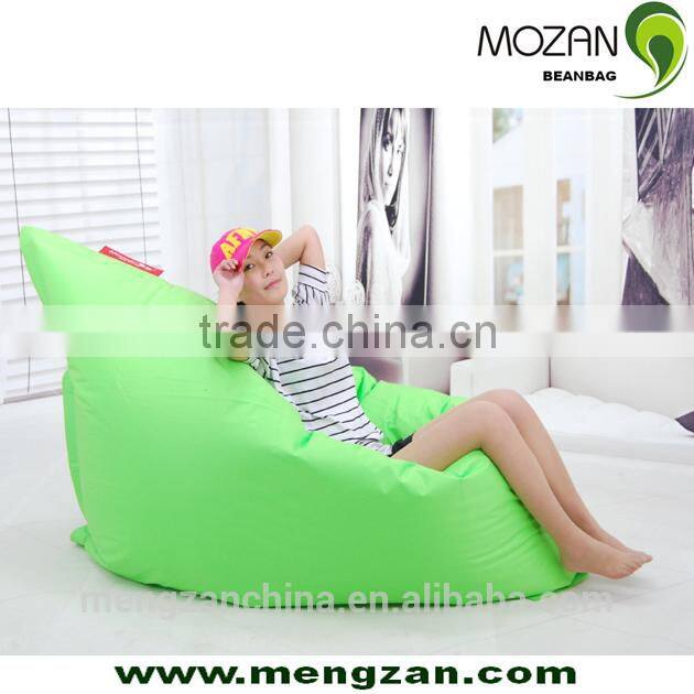 Leanback beanbag lounger , Cozy triangle sofa chair
