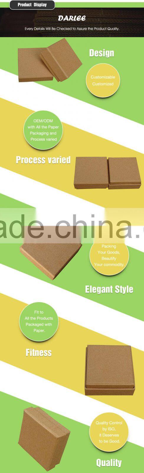 wholesale cheap recyclable small kraft gift boxes for jewelry