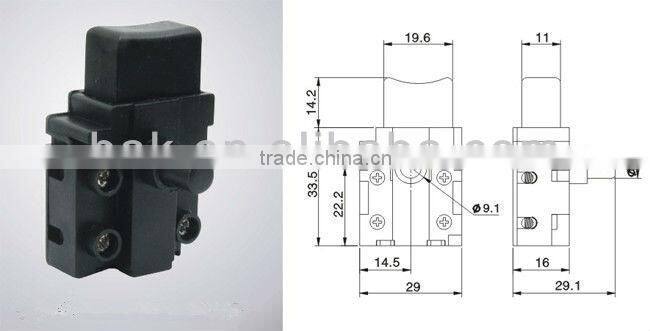 electric power tool parts Switch for Bosch KM4 Trigger switch,