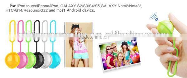 New arrival Wireless Bluetooth Remote Shutter mini camera self-timer for Android 4.2 Phone 10m Distance