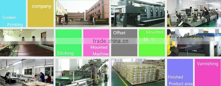 A3 A4 promotional bag instruction book printing service