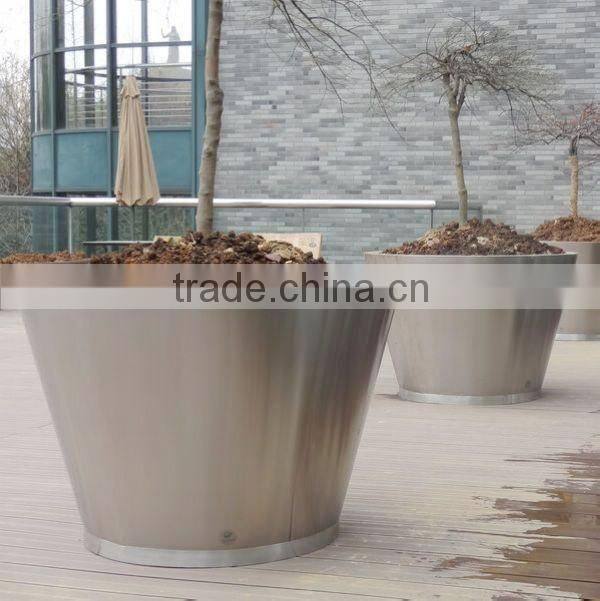bonsai stainless steel container flowers container plants pots for garden use