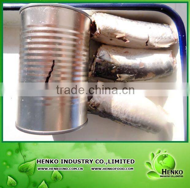 canned mackerel in brine
