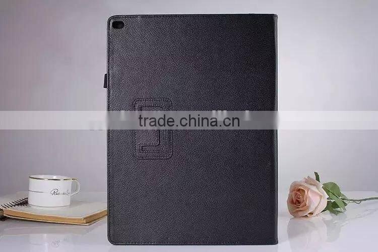 Quality Lychee Texure PU Leather Case with flip Stand For IPAD PRO BUSINESS PROTECTIVE CASE
