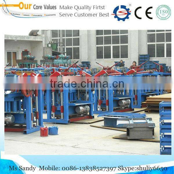 Easy operation cheap portable brick machine / brick making machine/ hollow brick machine