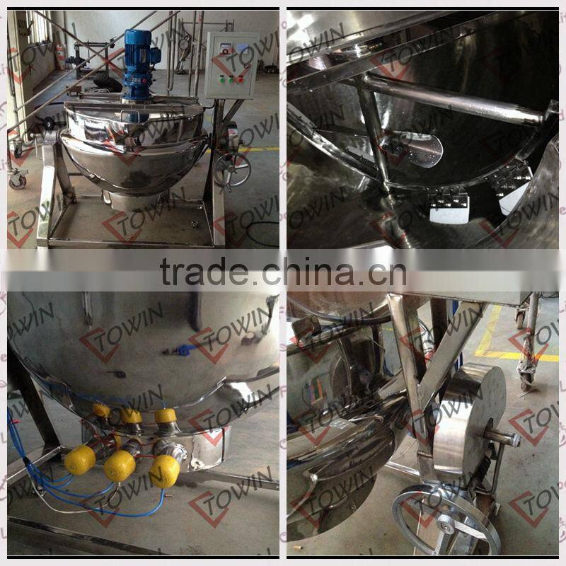 Tilting Electrical Heating Jacketed Cooking kettles