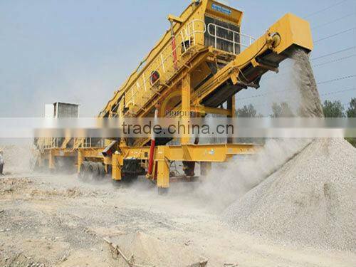 2013 YPS200 Mobile Vibrating Screen for Granite