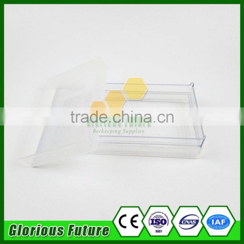 Beekeeping plastic honey storage box/comb honey box/honey cassette from China