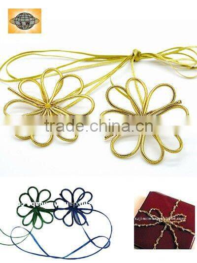 Colorful Elastic Gift Red Ribbon Bow For Wine Bottle