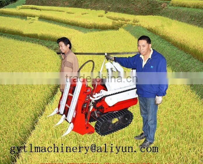 2016 Telon small wheat combine harvester mini rice combine harvester