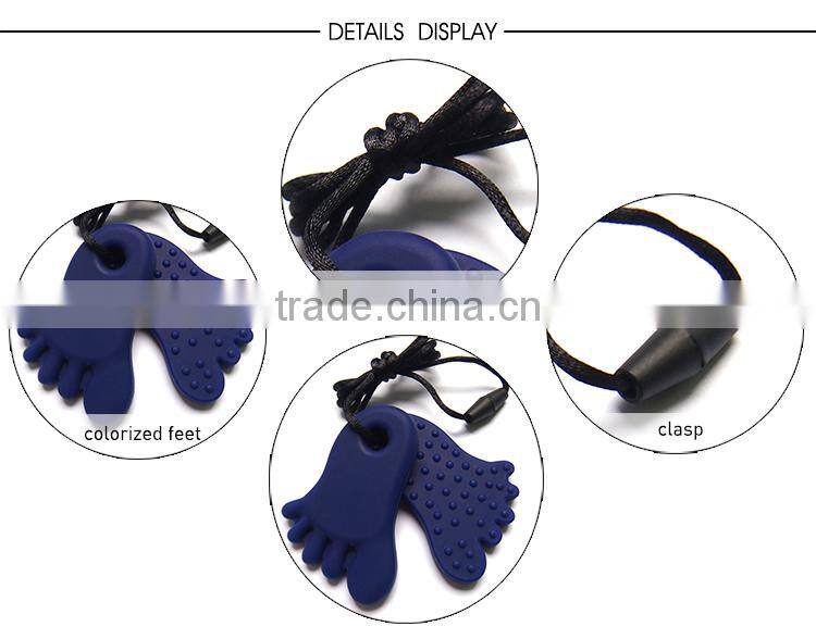 Silicone Chewable rubber pendants