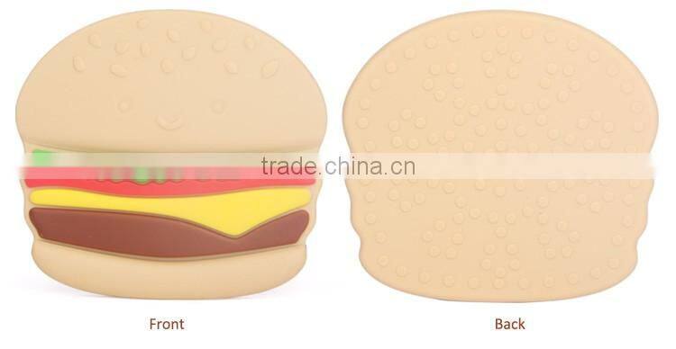 China manufacturer non-toxic funny bpa free silicone robot shape teether