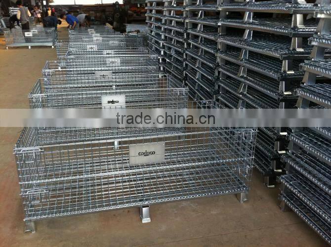 Foldable Stainess metal cage/storage cage