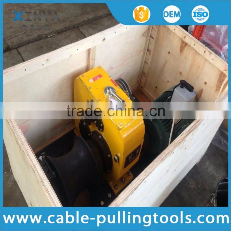 JJM Model 5 Ton Electric powered cable pulling winch