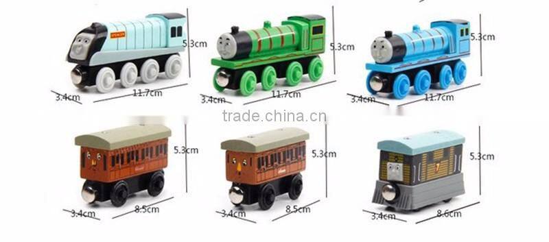 Factory supply wooden train toy thomas and' friends with magnet
