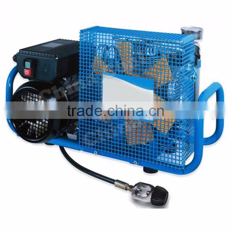 MCH-6 300bar air compressor for breathing air/blue frame