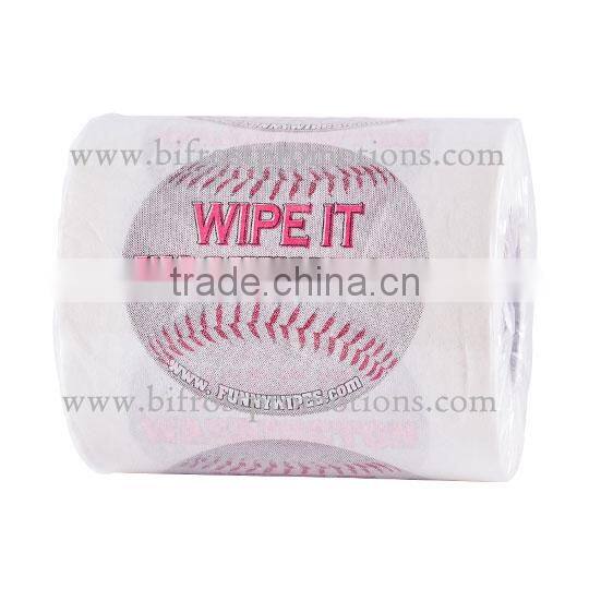 Smooth Patterned Printed Toilet Paper Roll