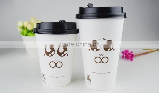 high quality flexo print custom disposable paper cup