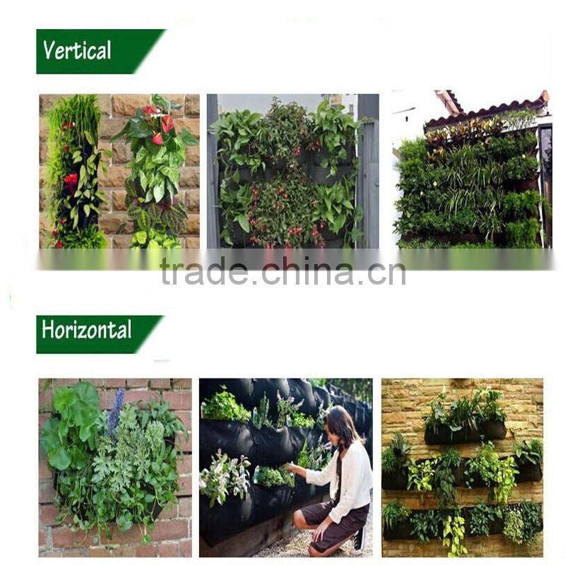 felt fabric vertical garden pot planter