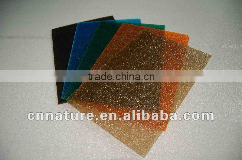 JIAGU 3113 polycarbonate sheet&PC diamond embossed sheet for decoration