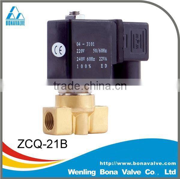 Bona AC220V 1/8" dental chair spare parts solenoid valve Q22XD-3T