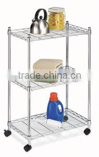 Wire Shelving Metal 5 Tier Kitchen Storage Shelf Rack