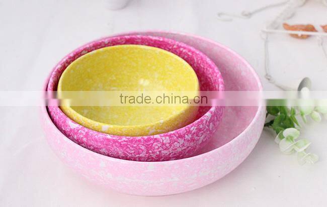 Wholesale cheap bowl shape colorful plastic flower pots