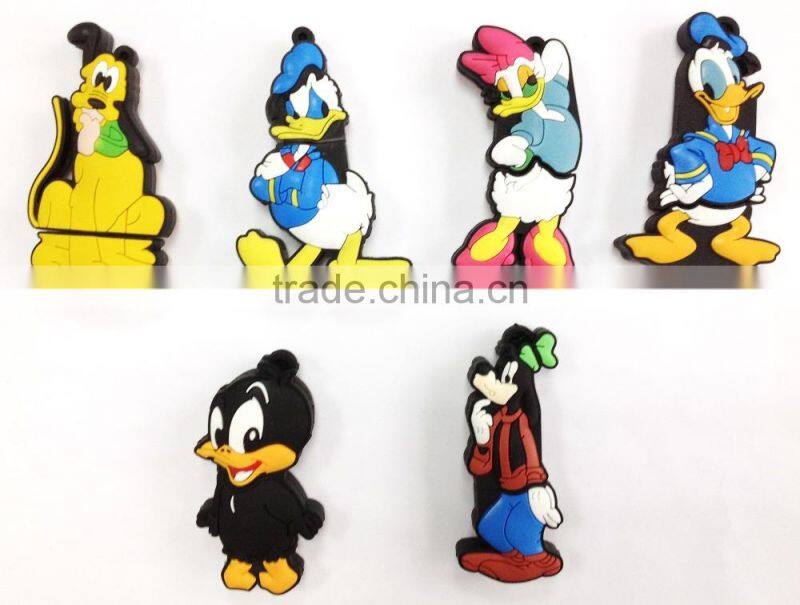 Wholesale 2GB/4GB/8GB pvc creative cartoon USB Flash Drive