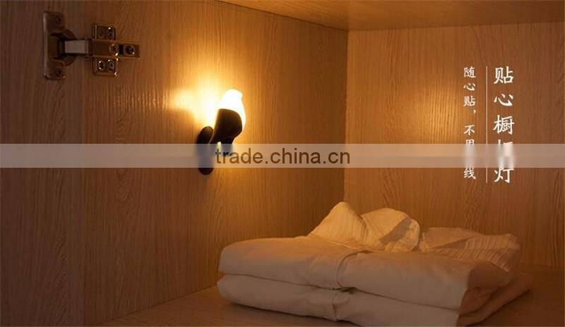 The entrance of night light Intelligent human body inductive sensor lamp Magnetic suction air lamp Mobile aisle cabinet night li