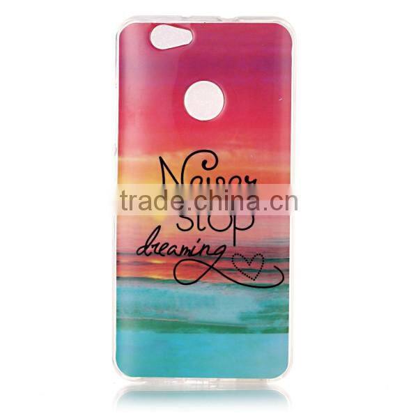 OEM Cell Phone Multi Pattern IMD Craft Cases Ultra Thin TPU Phone Back Cover For Huawei NOVA