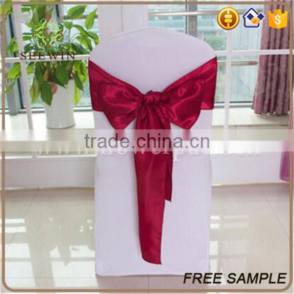 cheap satin chair sashes for wedding deco