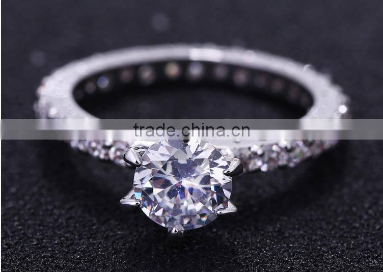 Wholesale Stock Small Order Fashion New Style Women High Quality Zircon Ring