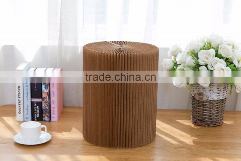 38X15X3CM White Folding Chair Waterproof and Hexagonal Honeycomb Structure paper stool For School ,Living, Dining Room & Dorm