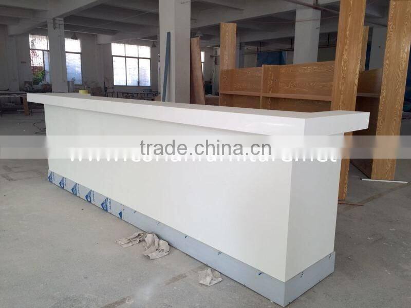 party furniture led design curved outdoor bar for events