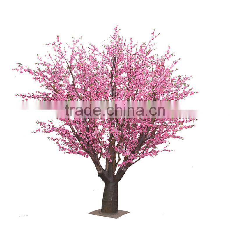 SJZJN 308 Lovely Artificial Peach Blossom Pink Peach Wishing Tree Wedding Decoration Tree