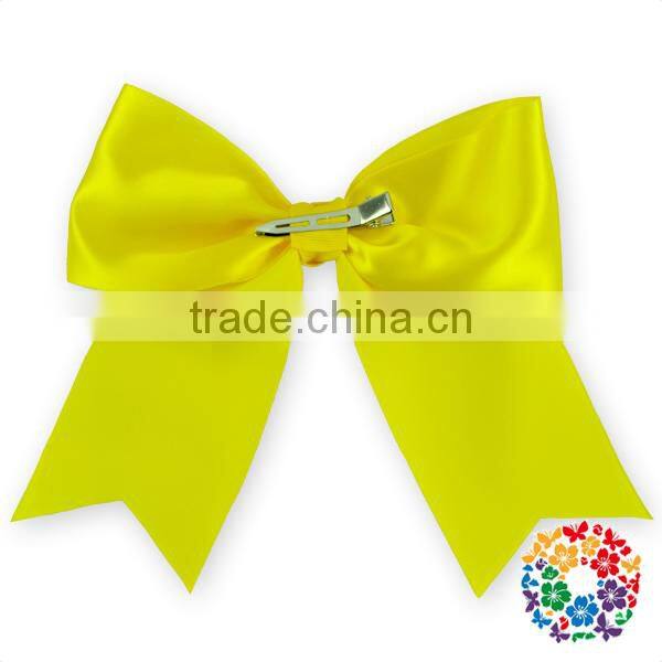 Royal Blue Ribbon Hair Bow 13 Color Choices, Snap Clip, Non Slip Grip, Newborn Hairbow