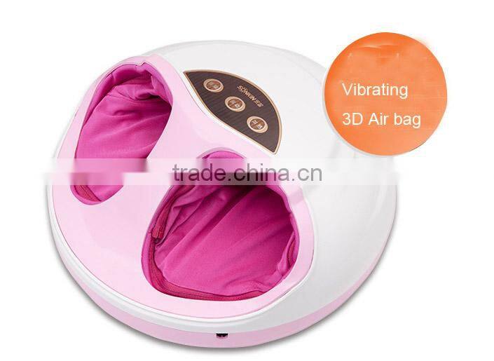 Mini 3D air vibrating foot massager