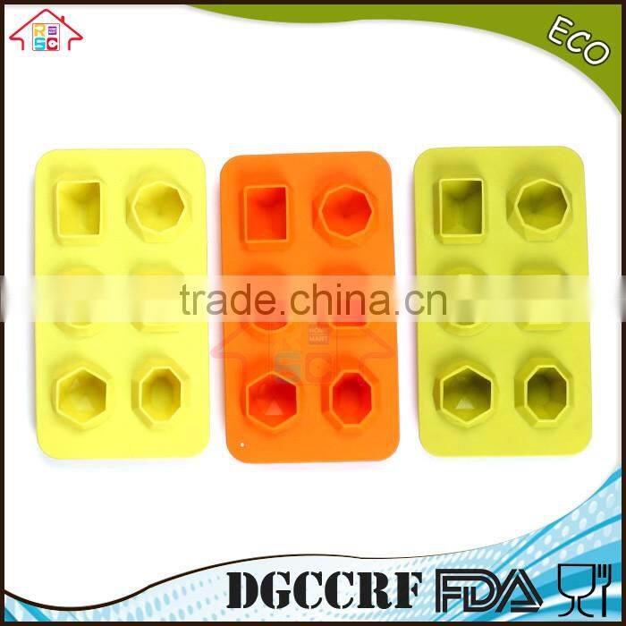 NBRSC Diamond Shape Baking Tools Chocolate Cake Silicone Mold Soap Mold