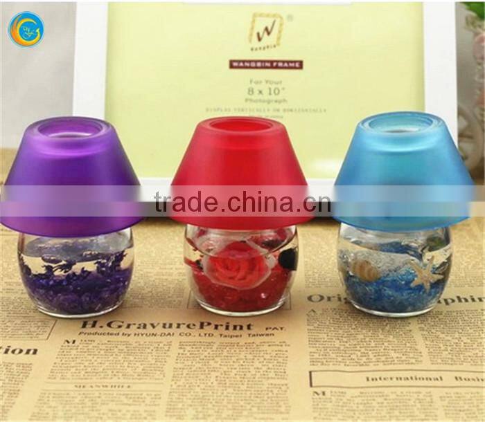 candle holder wall sconce glass frosting lamp