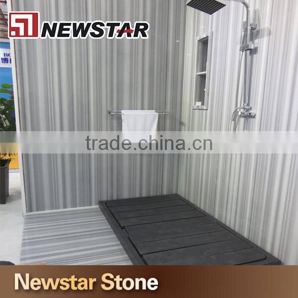 Decorative Bathroom Marble Shower Panel