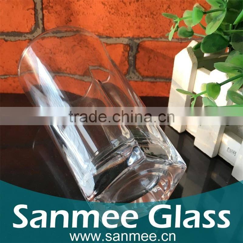 Hot Selling Pentagon Bottom Glass Drinking Cup